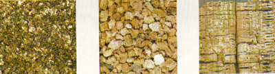 Pictures of Unexpanded and Expanded Vermiculite